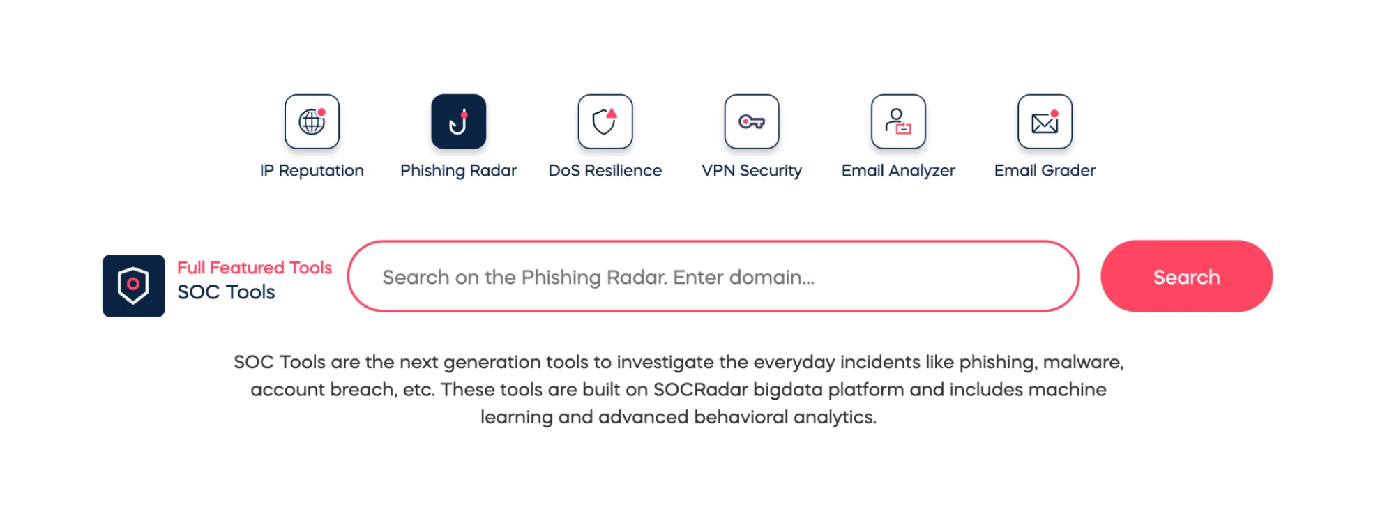 SOCRadar Labs - Phishing Radar