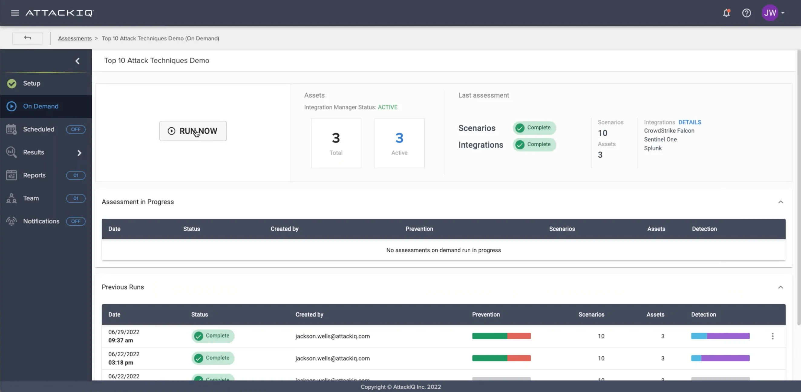 AttackIQ enables continuous security validation through real-world attack simulations, improving overall cybersecurity readiness.