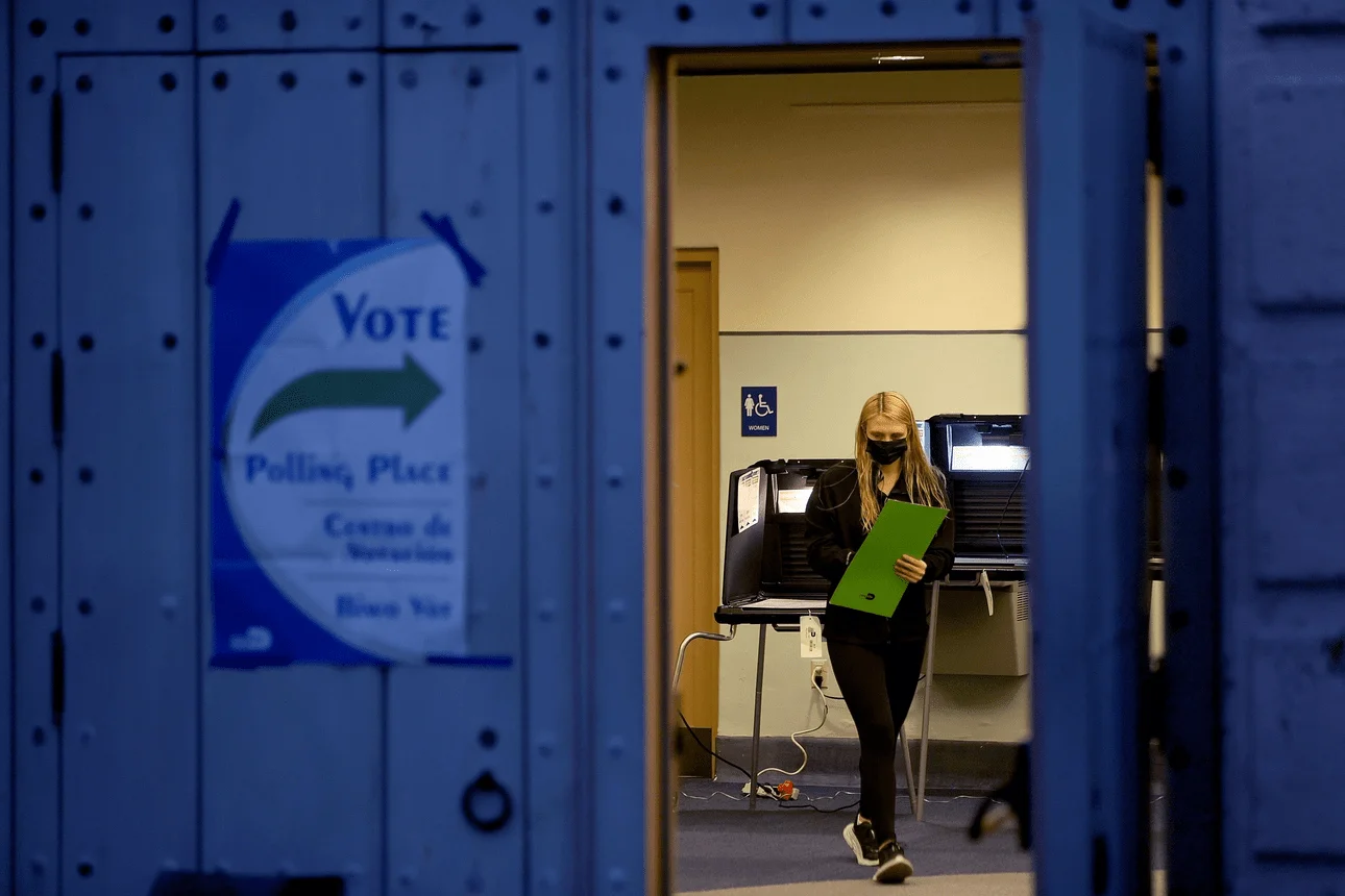 Polling Place, Source - Politico