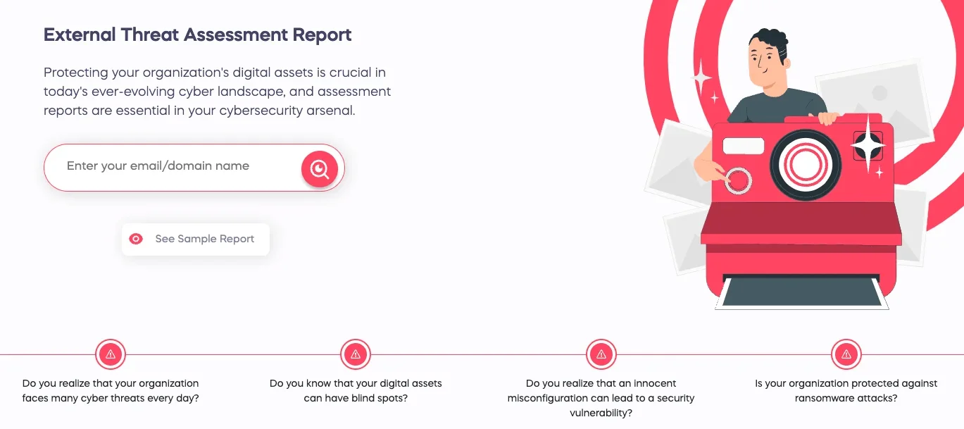 Free External Threat Assessment Report from SOCRadar Labs