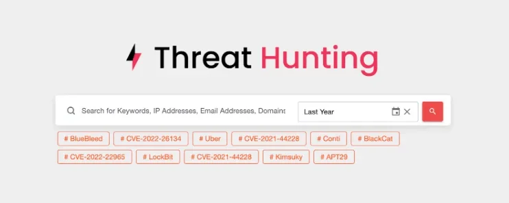 SOCRadar Threat Hunting Module