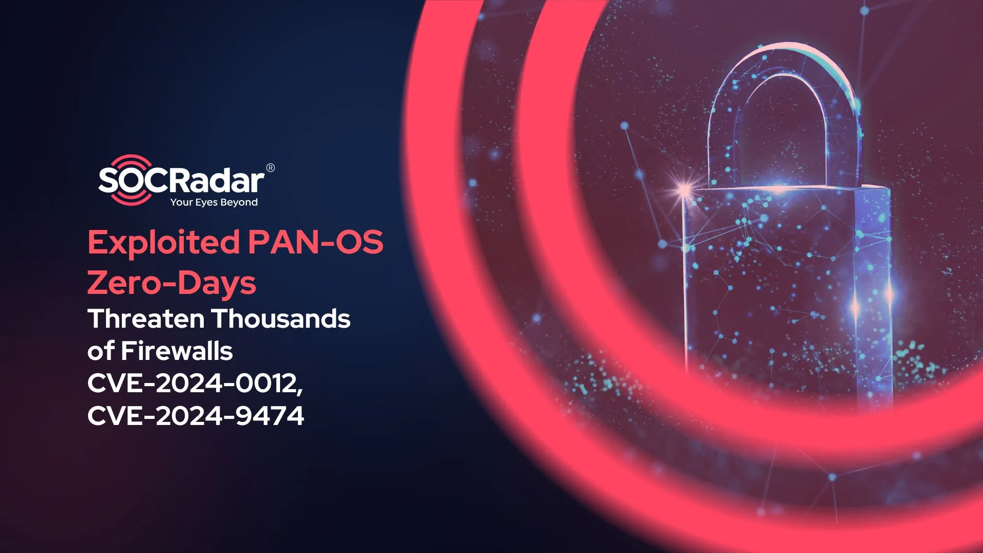 SOCRadar® Cyber Intelligence Inc. | Exploited PAN-OS Zero-Days Threaten Thousands of Firewalls (CVE-2024-0012 and CVE-2024-9474)