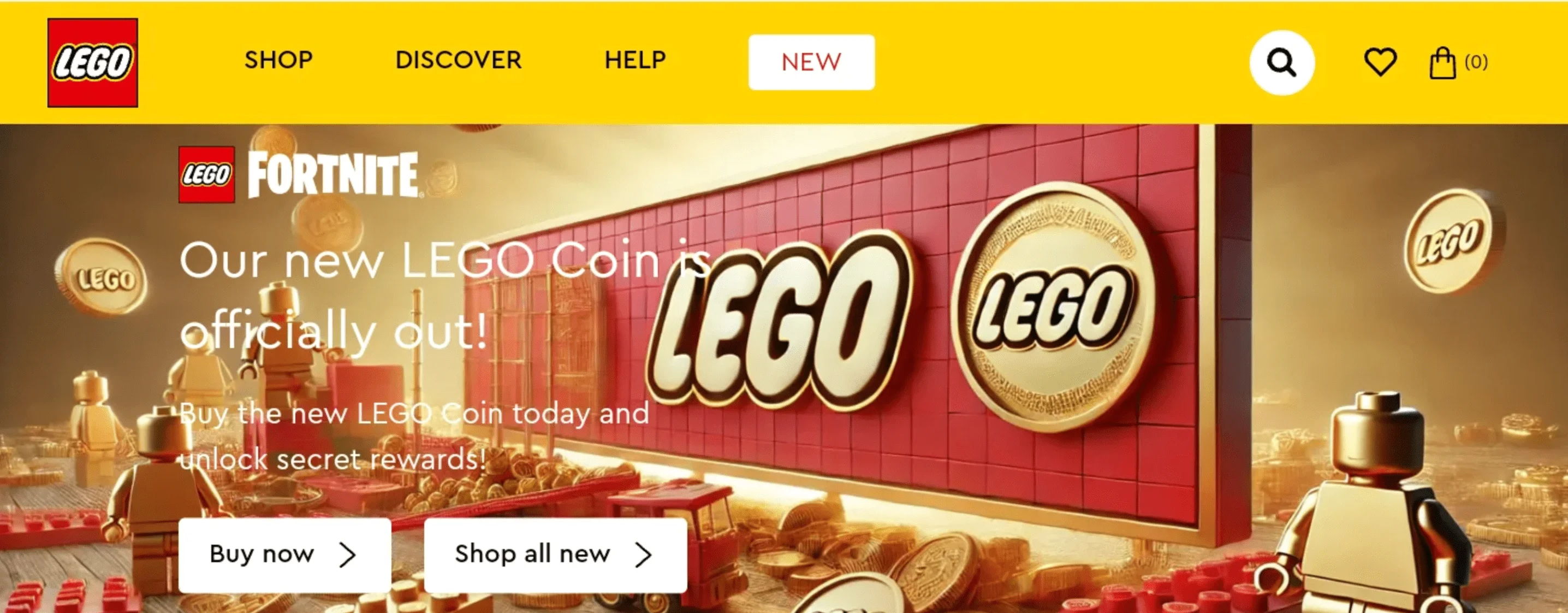 Fake advertisement for the LEGO Coin (Source: Reddit)