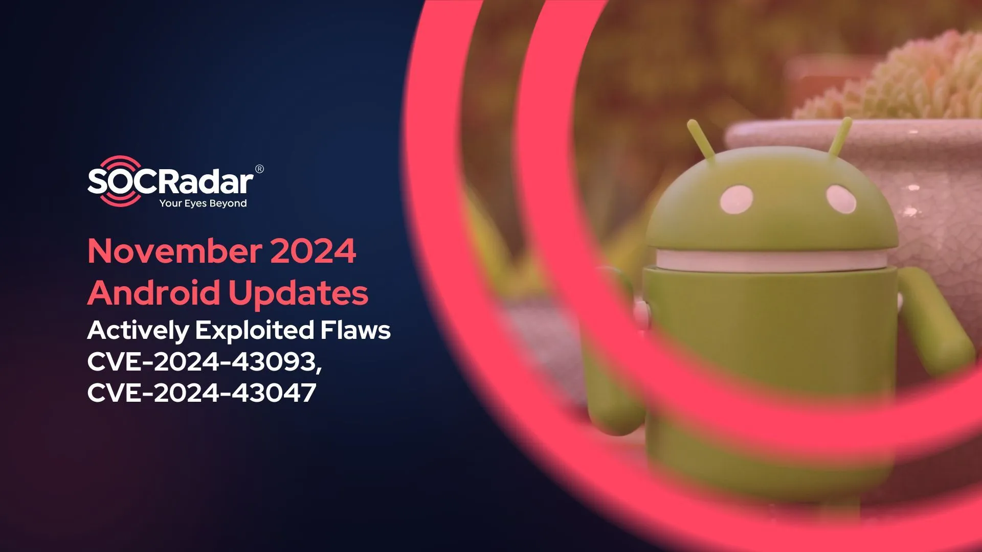 SOCRadar® Cyber Intelligence Inc. | November 2024 Android Security Update Fixes Actively Exploited Vulnerabilities CVE-2024-43093, CVE-2024-43047