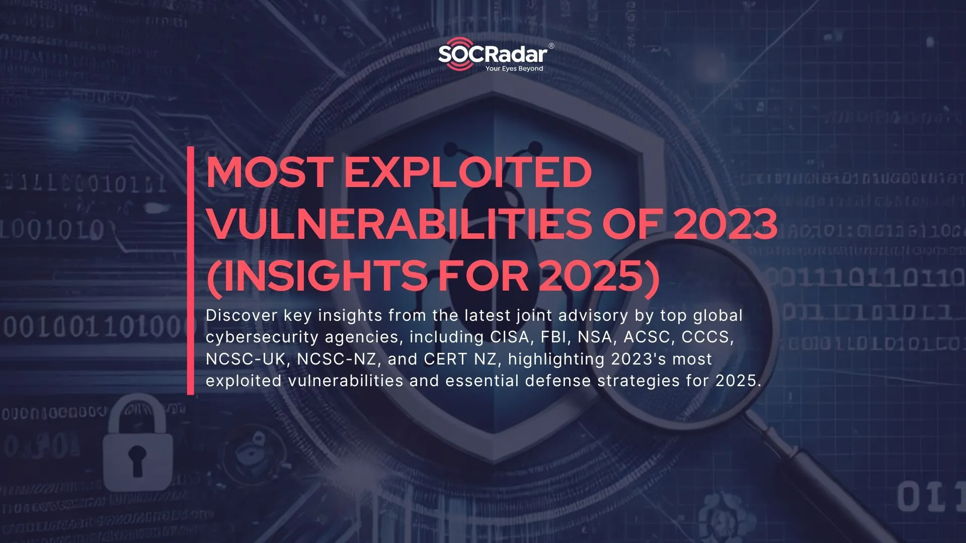 SOCRadar® Cyber Intelligence Inc. | Most Exploited Vulnerabilities of 2023 (Insights to Define Cybersecurity in 2025)