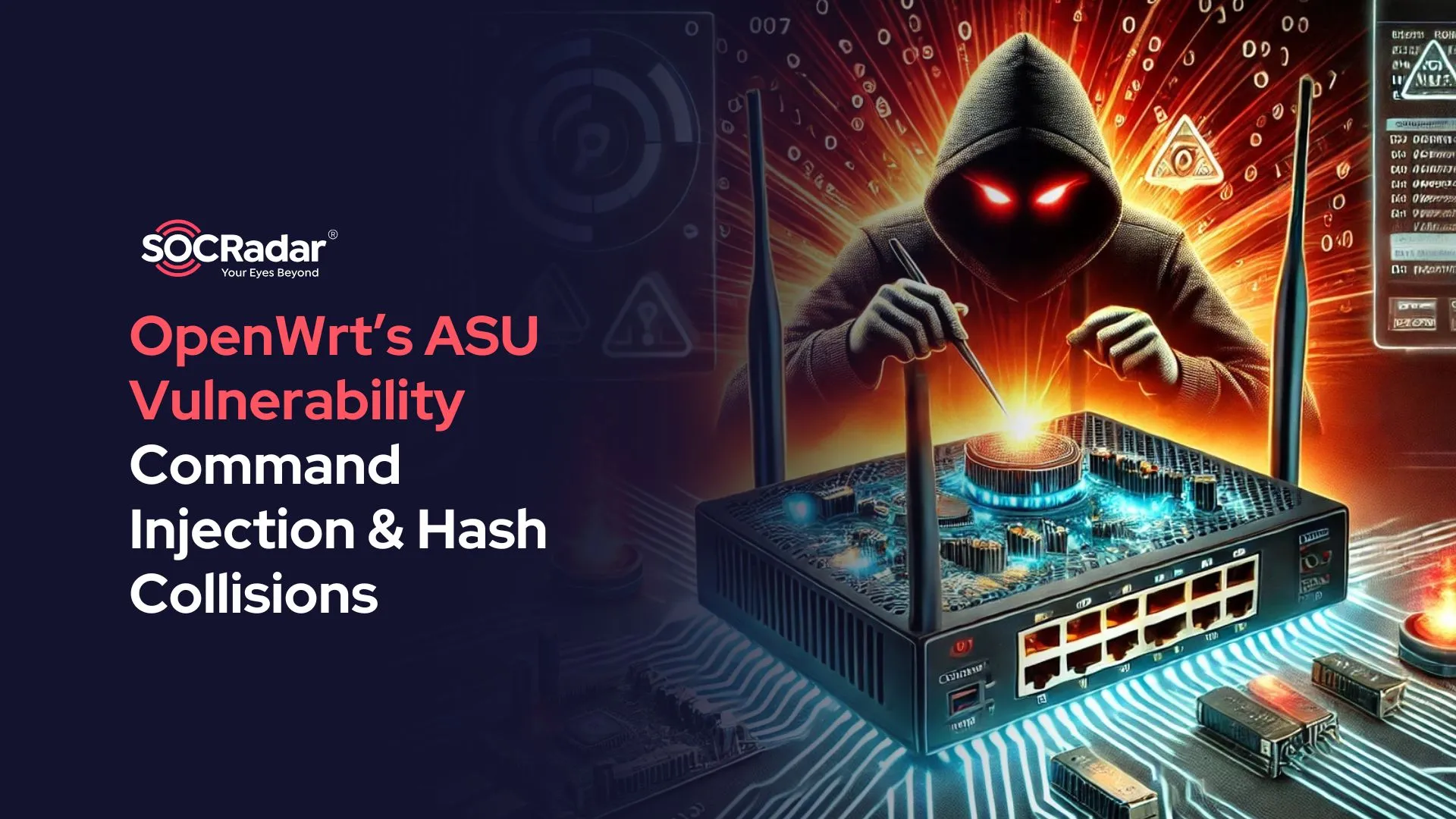 SOCRadar® Cyber Intelligence Inc. | OpenWrt’s Attended SysUpgrade (ASU) Vulnerability Exposes Routers to Malicious Firmware Attacks