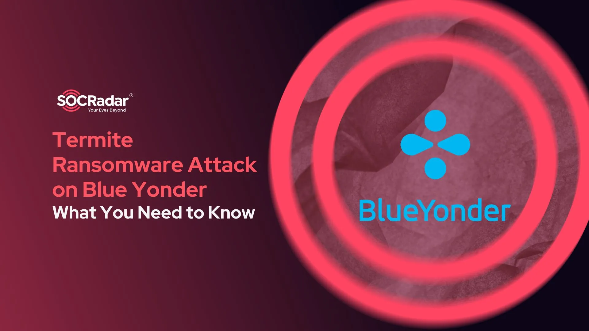 SOCRadar® Cyber Intelligence Inc. | Termite Ransomware Attack on Blue Yonder: What You Need to Know