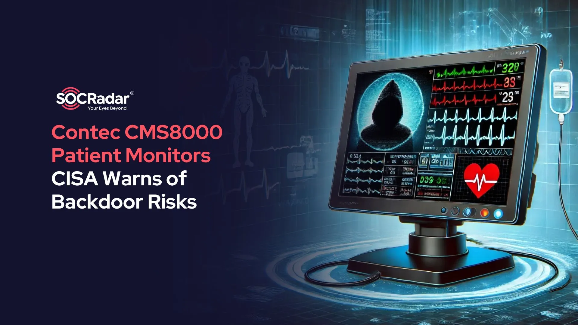 SOCRadar® Cyber Intelligence Inc. | CISA Warns of Backdoor in Contec CMS8000 Patient Monitors