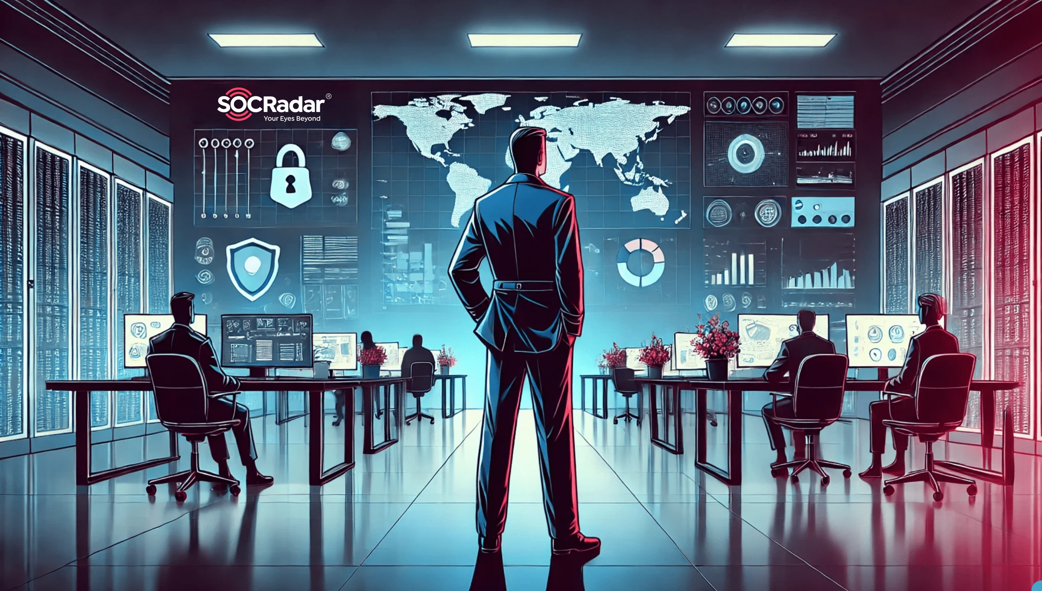 Trends and strategies for cybersecurity in 2025 (Image illustrated by DALL-E)