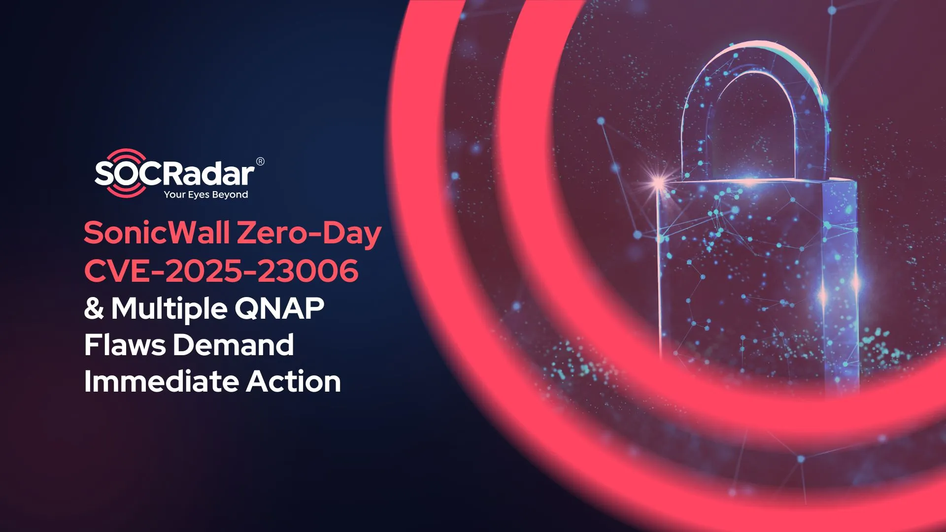 SOCRadar® Cyber Intelligence Inc. | Exploited SonicWall Zero-Day and Multiple QNAP Vulnerabilities Demand Immediate Action