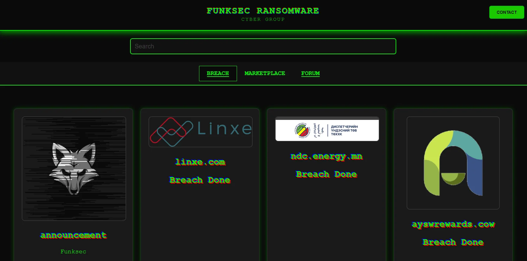 FunkSec Ransomware’s DLS