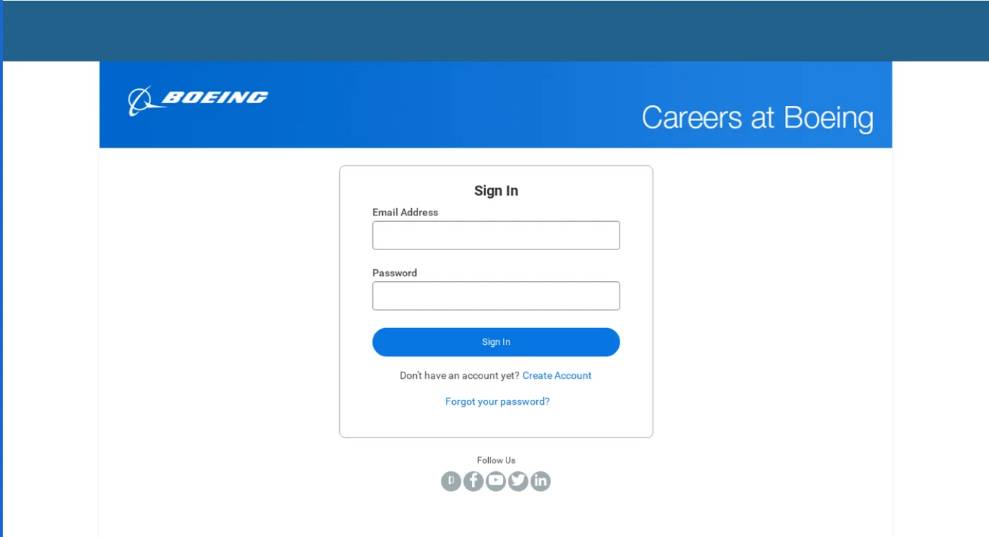 Fake login page masquerading as the aerospace company Boeing (Mandiant)