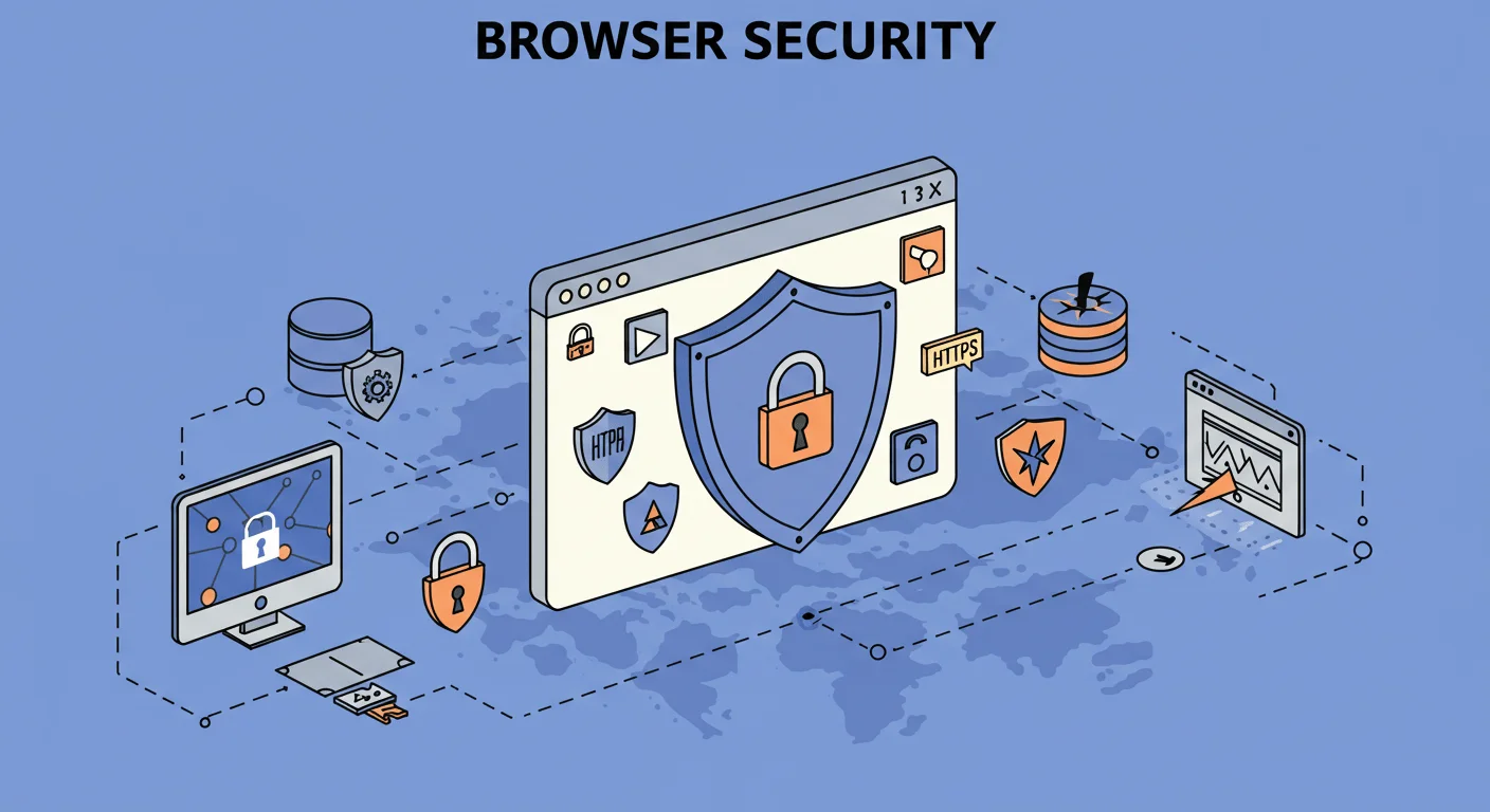 Browser security, generated by ImageFx