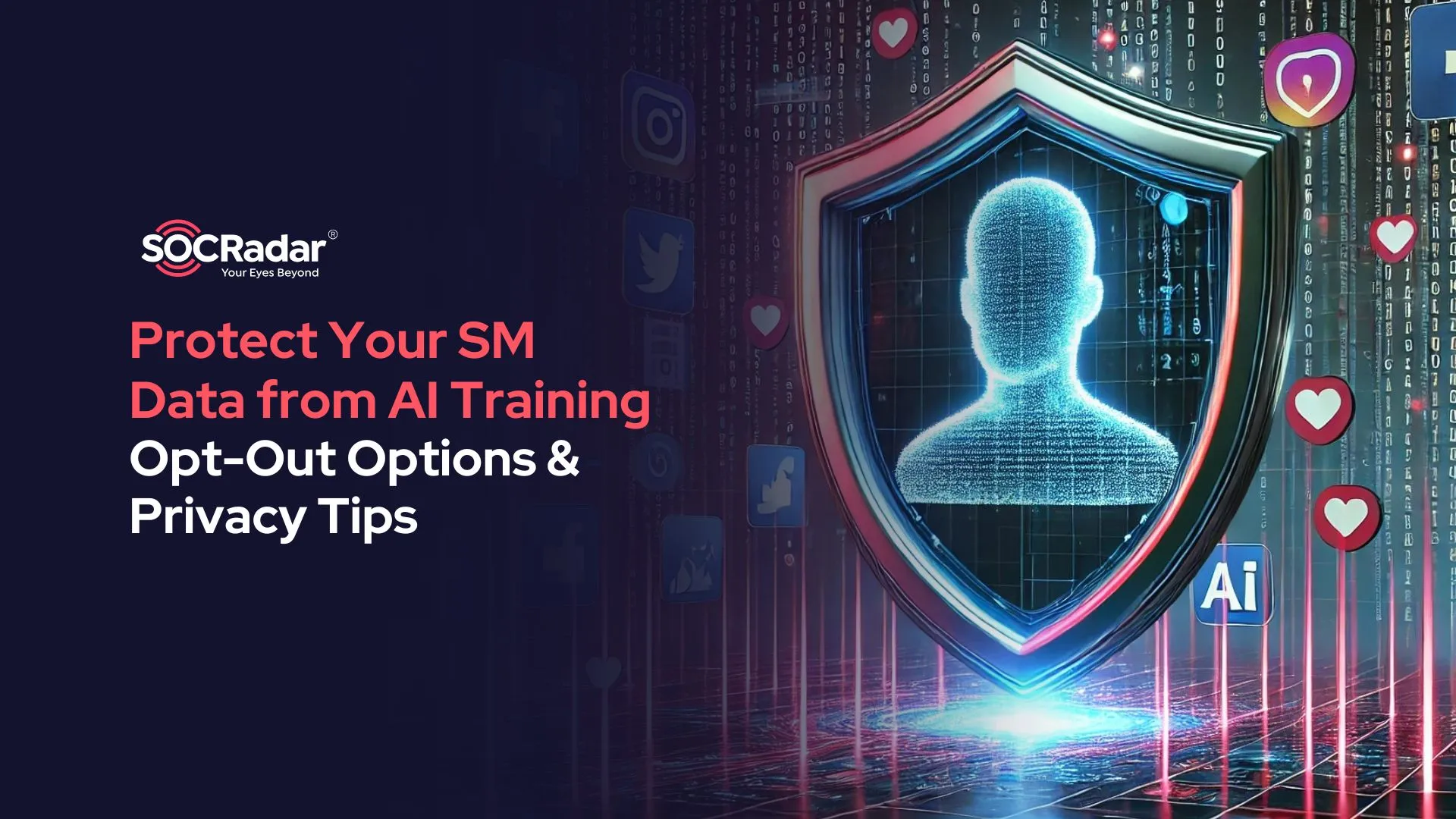 SOCRadar® Cyber Intelligence Inc. | Protect Your Social Media Data from AI Training: Opt-Out Options & Privacy Tips