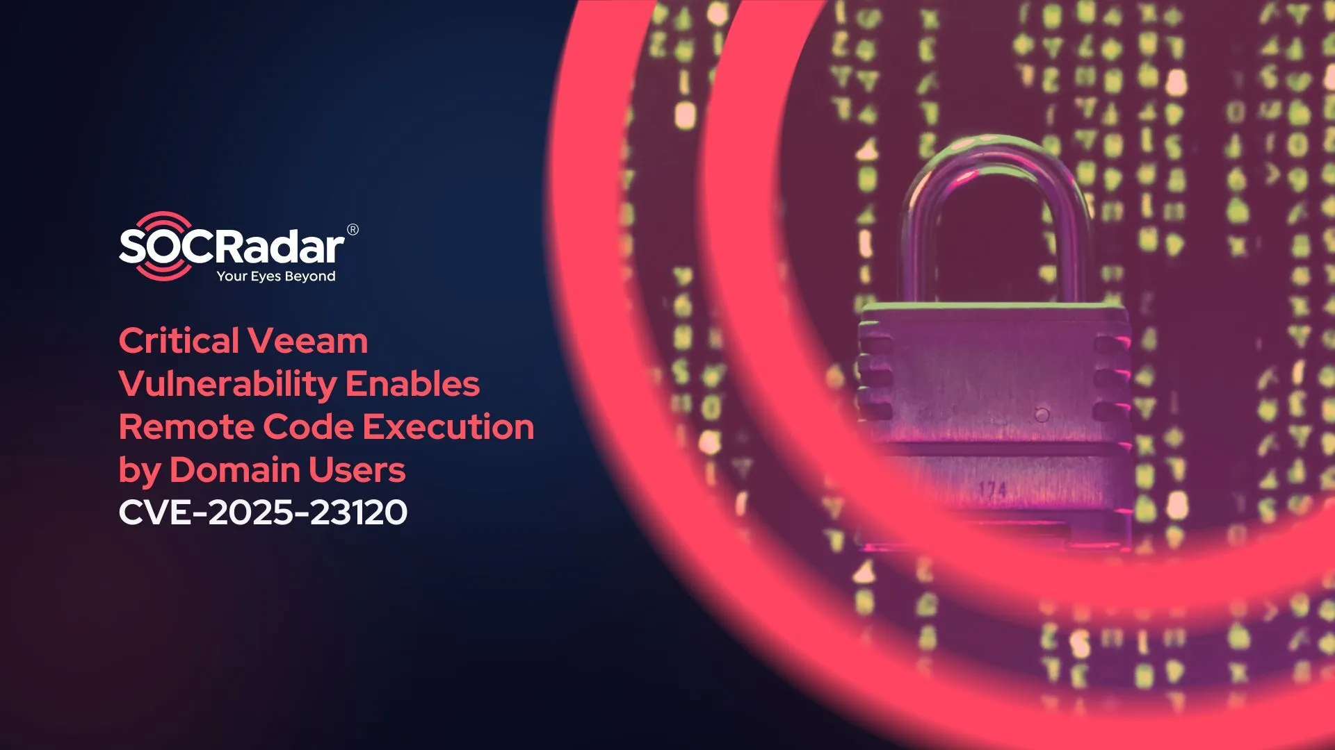 SOCRadar® Cyber Intelligence Inc. | Critical Veeam Vulnerability (CVE-2025-23120) Enables Remote Code Execution by Domain Users