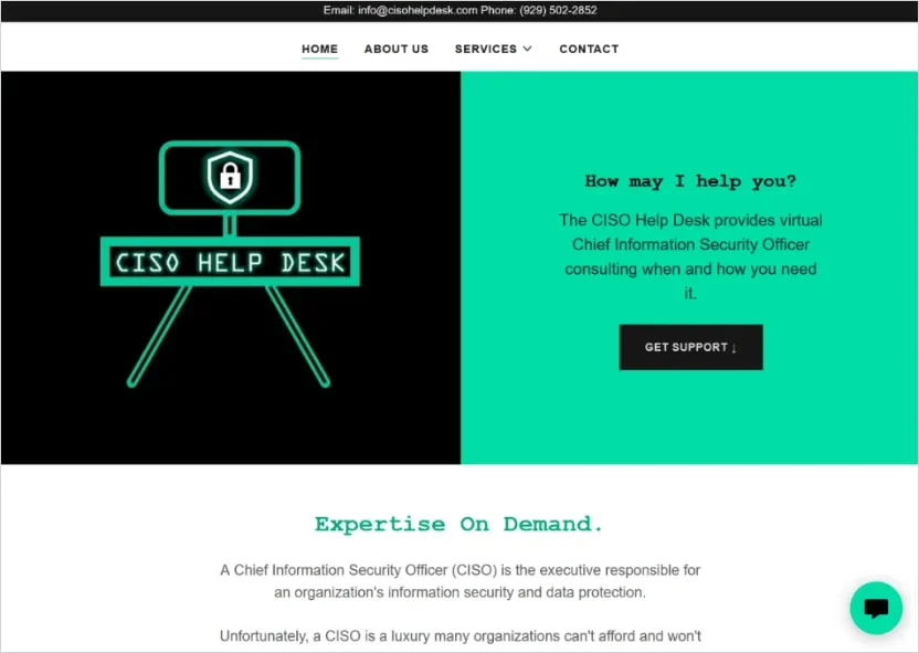 Fake IT support site (EclecticIQ)