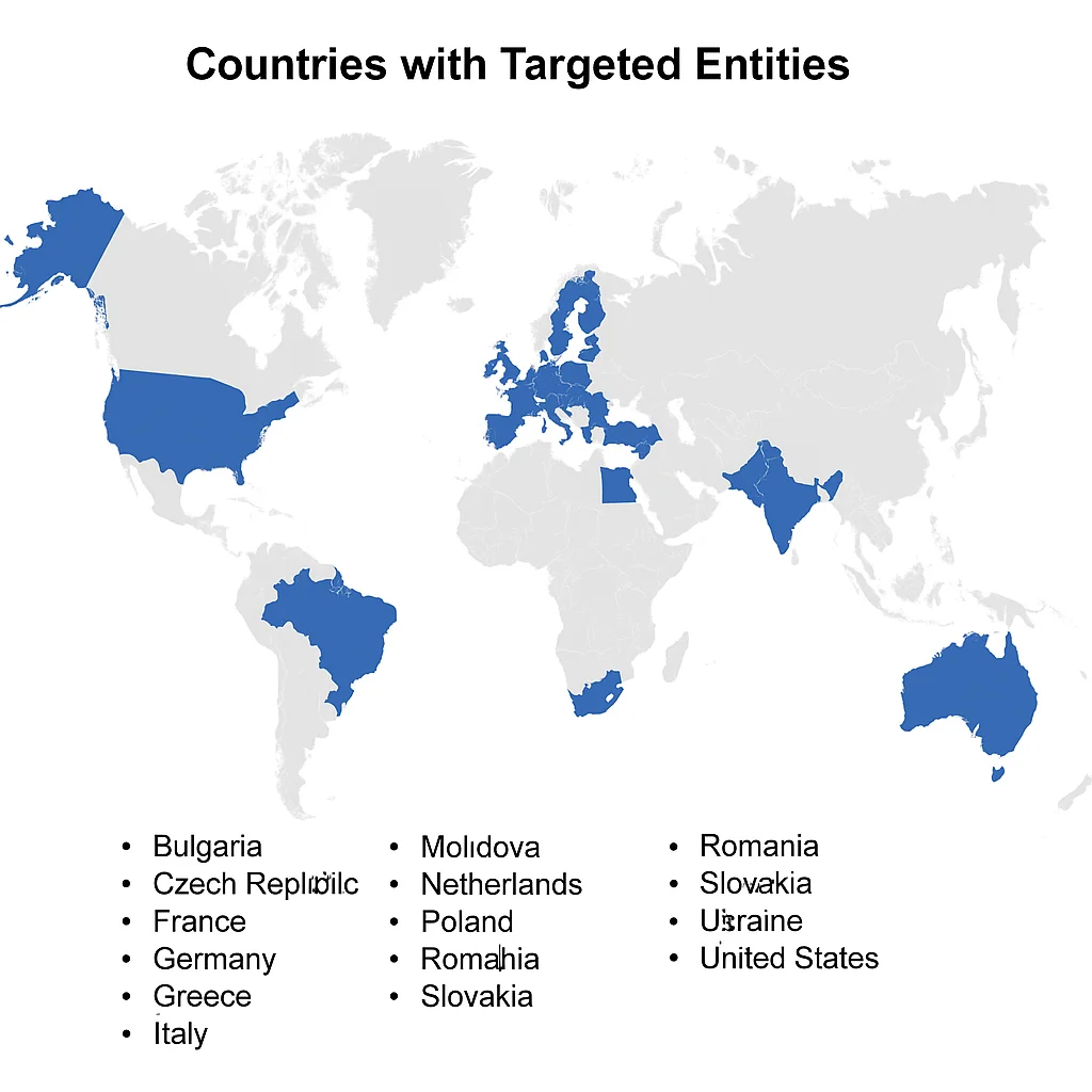Many NATO-aligned logistics and infrastructure firms reported attempted credential theft or phishing campaigns between 2023 and 2025. (Source: CISA, NCSC joint advisories)