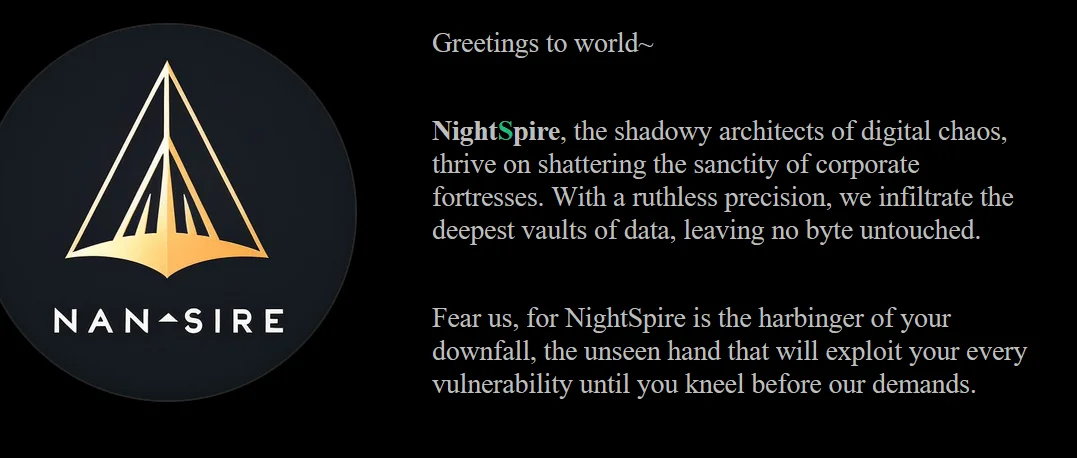 NightSpire Ransomware, About Us