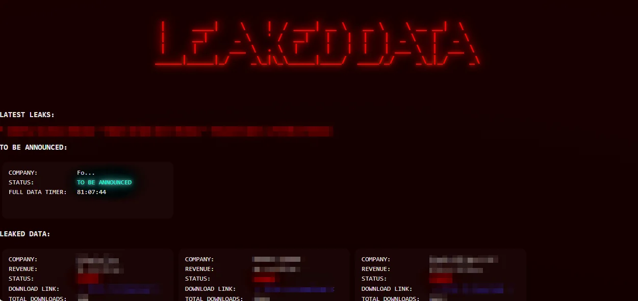 Silent Ransom Group’s DLS