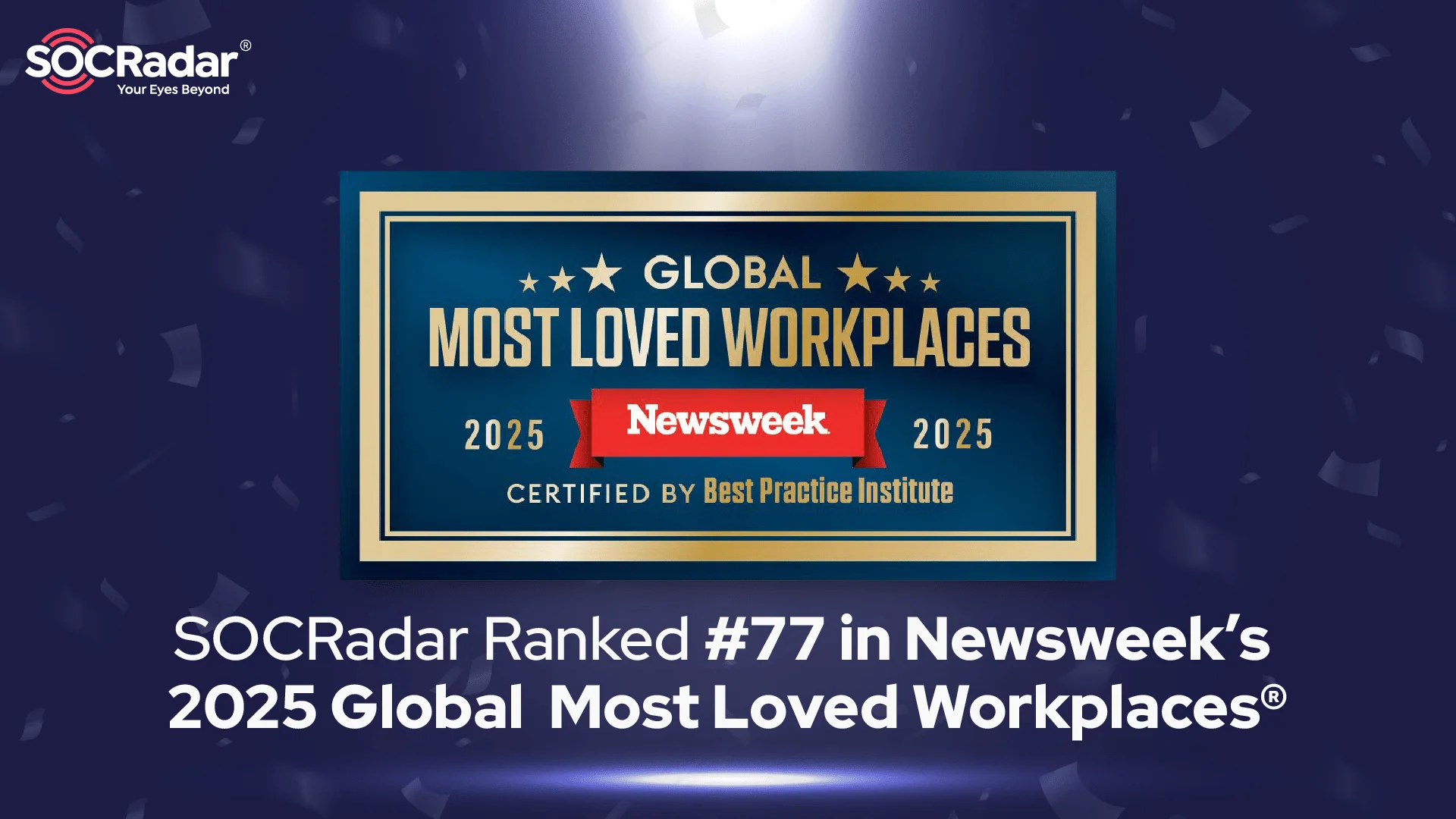 SOCRadar Named One of the 100 Most Loved Workplaces by Newsweek