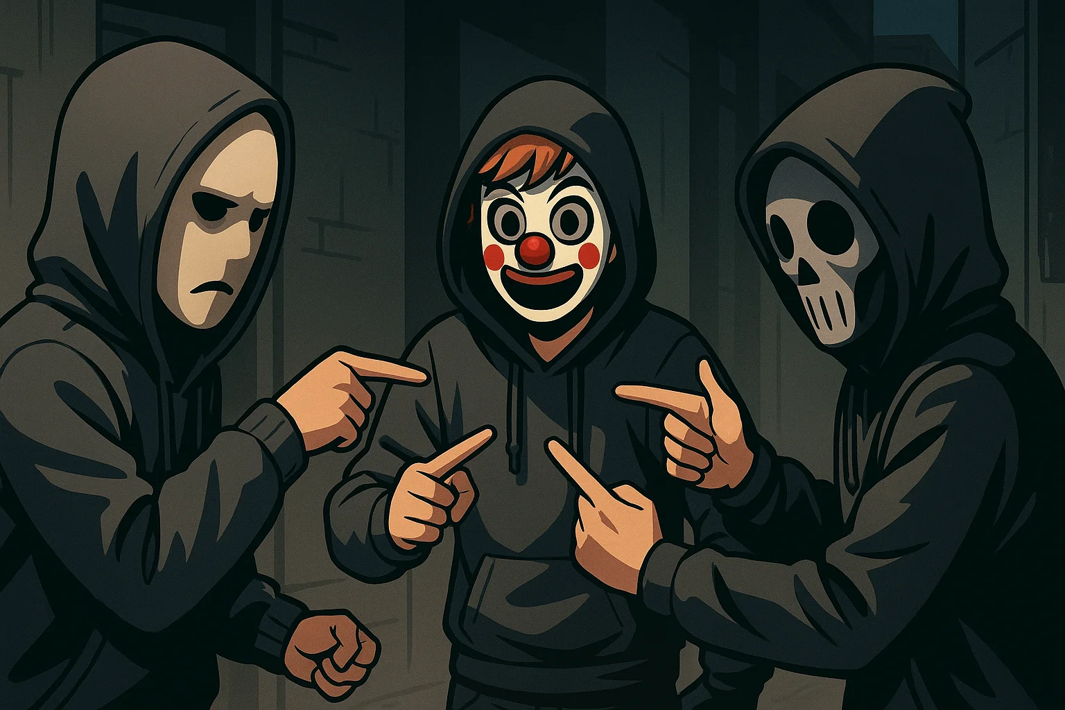 In the Dark Web, every arrest casts a shadow of suspicion — who's next to be exposed? Created with DALL-E.