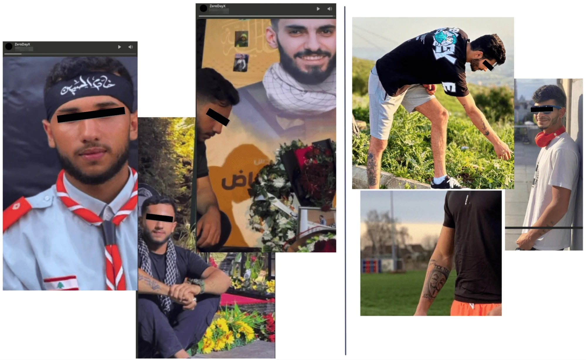 Photos of the suspected admin of BQTLock, shared on Telegram