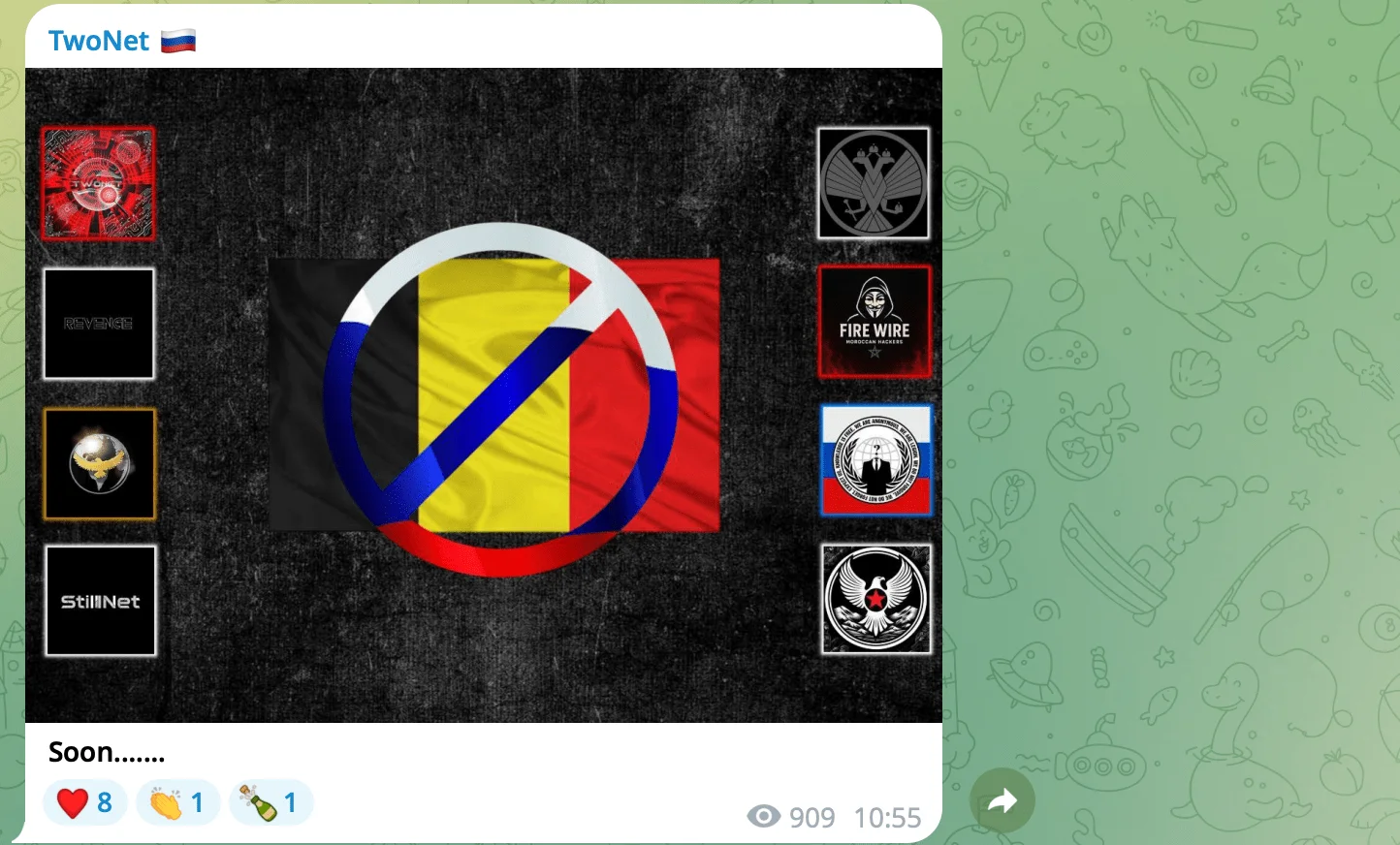 Threat groups’ statement
