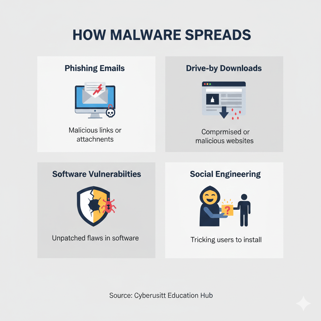 How Malware Spreads