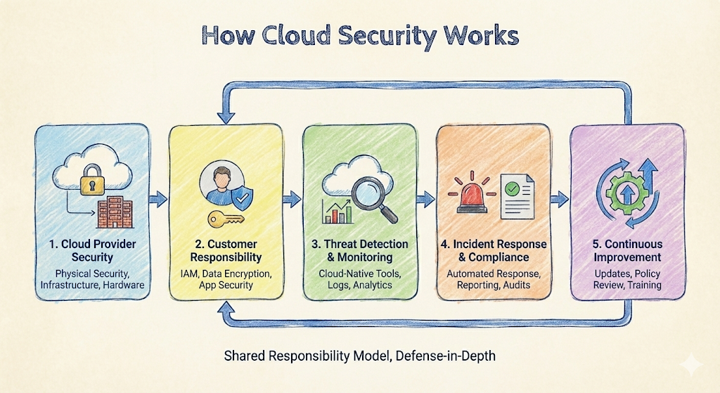 How Cloud Security Works