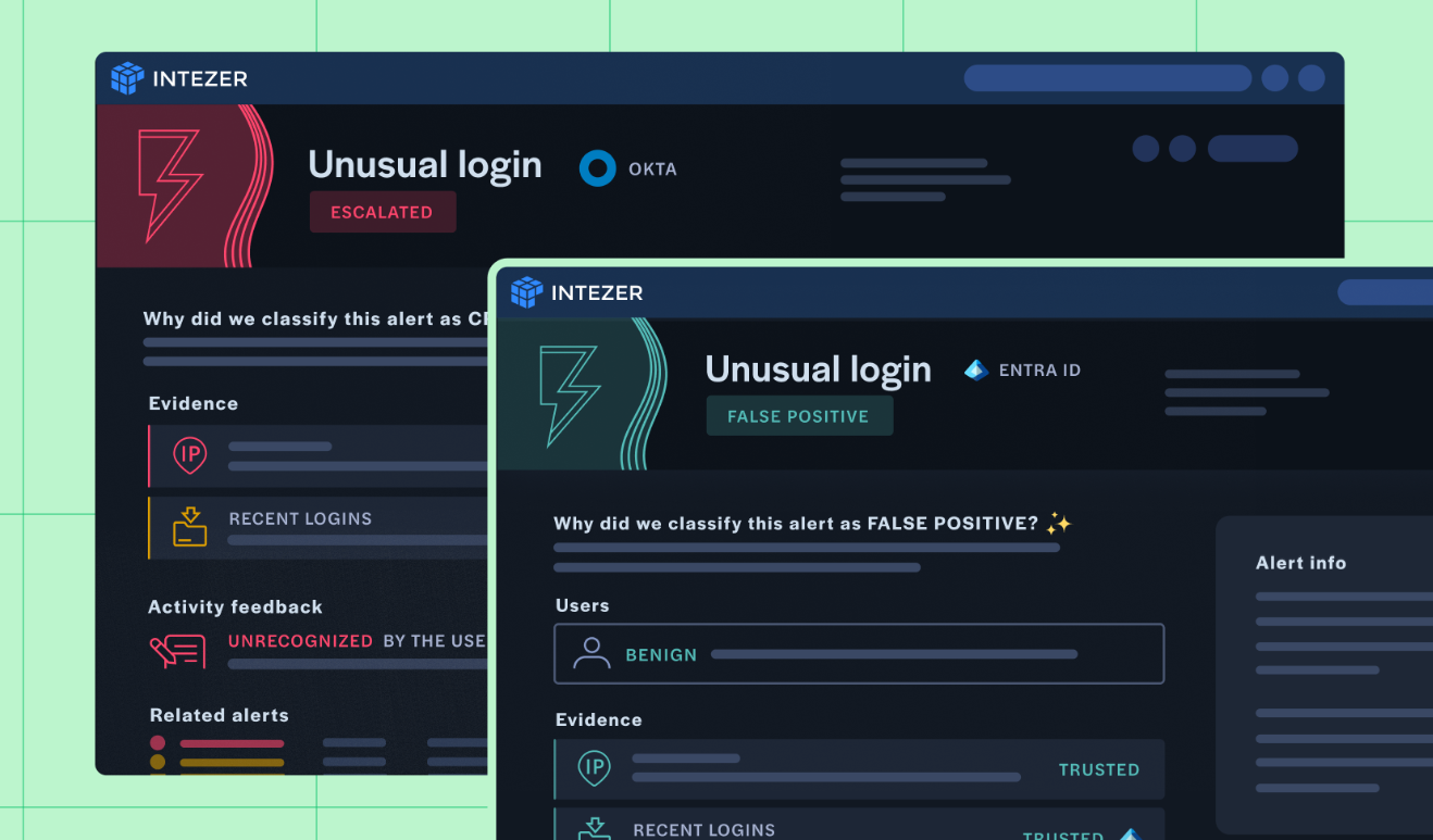 Intezer Platform phishing interface (Intezer)