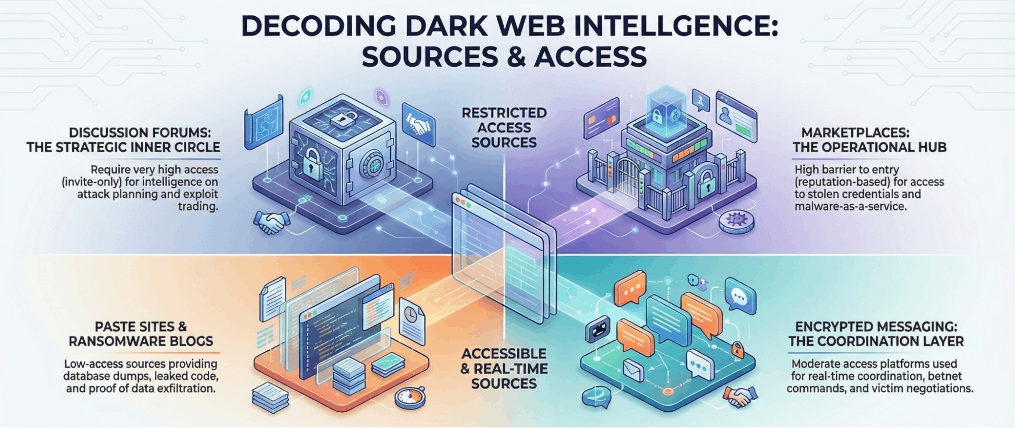 Classification of Dark Web intelligence sources