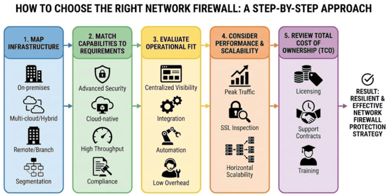 Choose the right network firewall solution: step-by-step guide