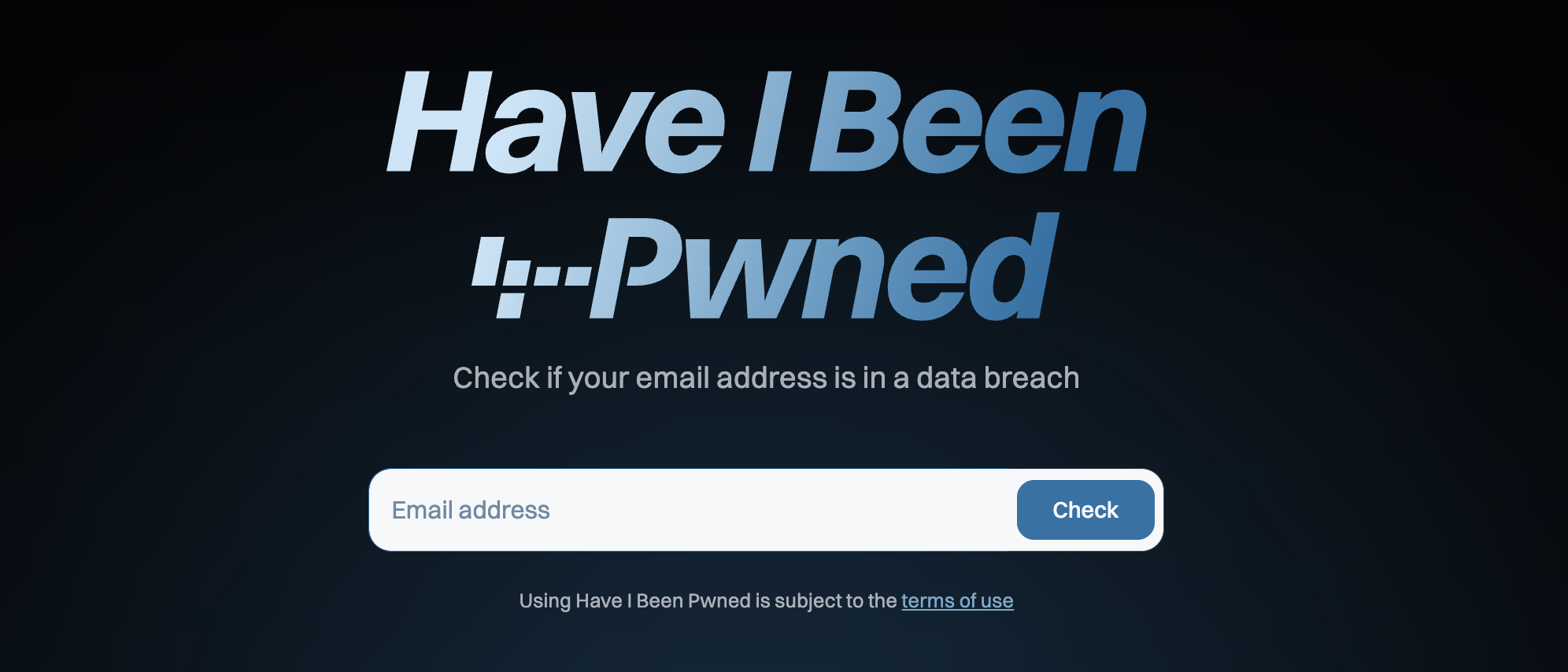 Have I Been Pwned (HIBP)