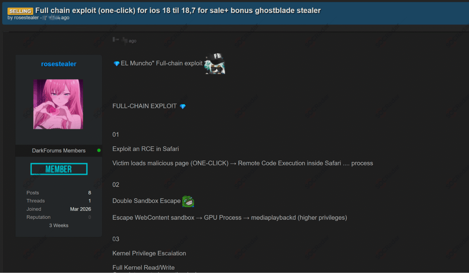 Exploit 18 Alleged Police Tipline Data Sale, iOS and Adobe Exploits, RDWeb Access ...