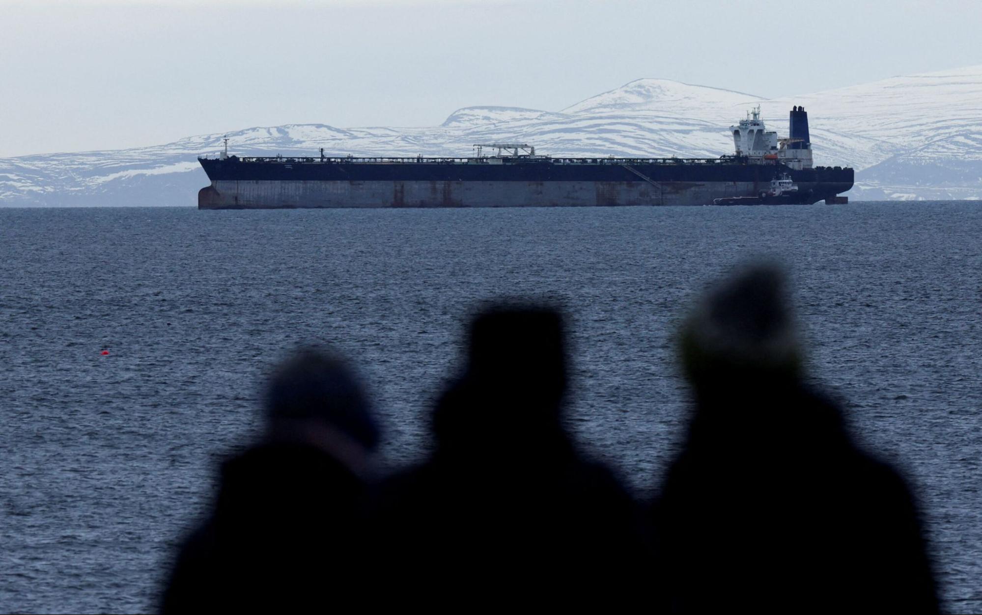 Oil tanker Marinera, previously known as Bella 1, which was seized by the US Coast Guard (Reuters/Russell Cheyne)