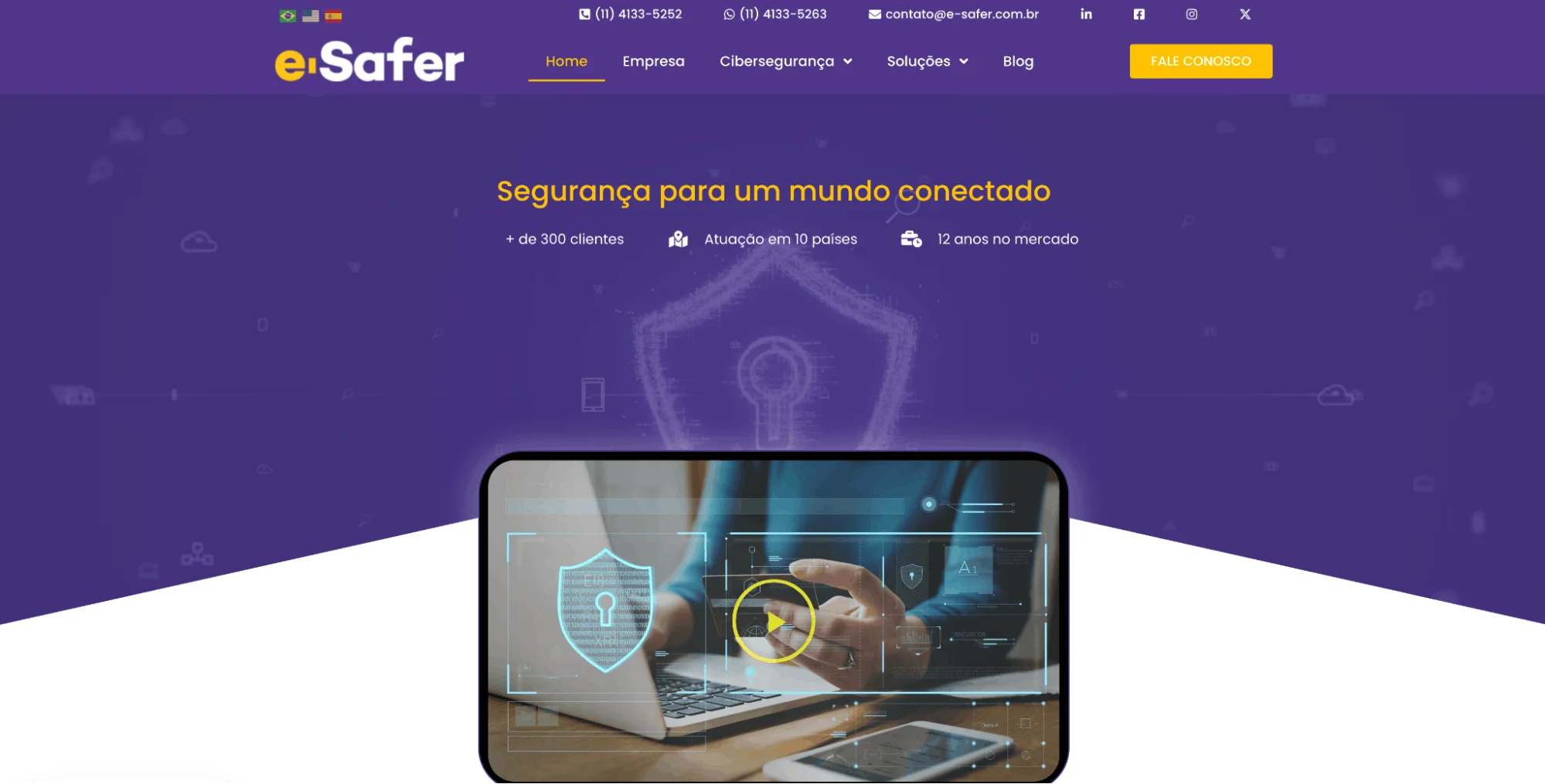 Website of e-Safer