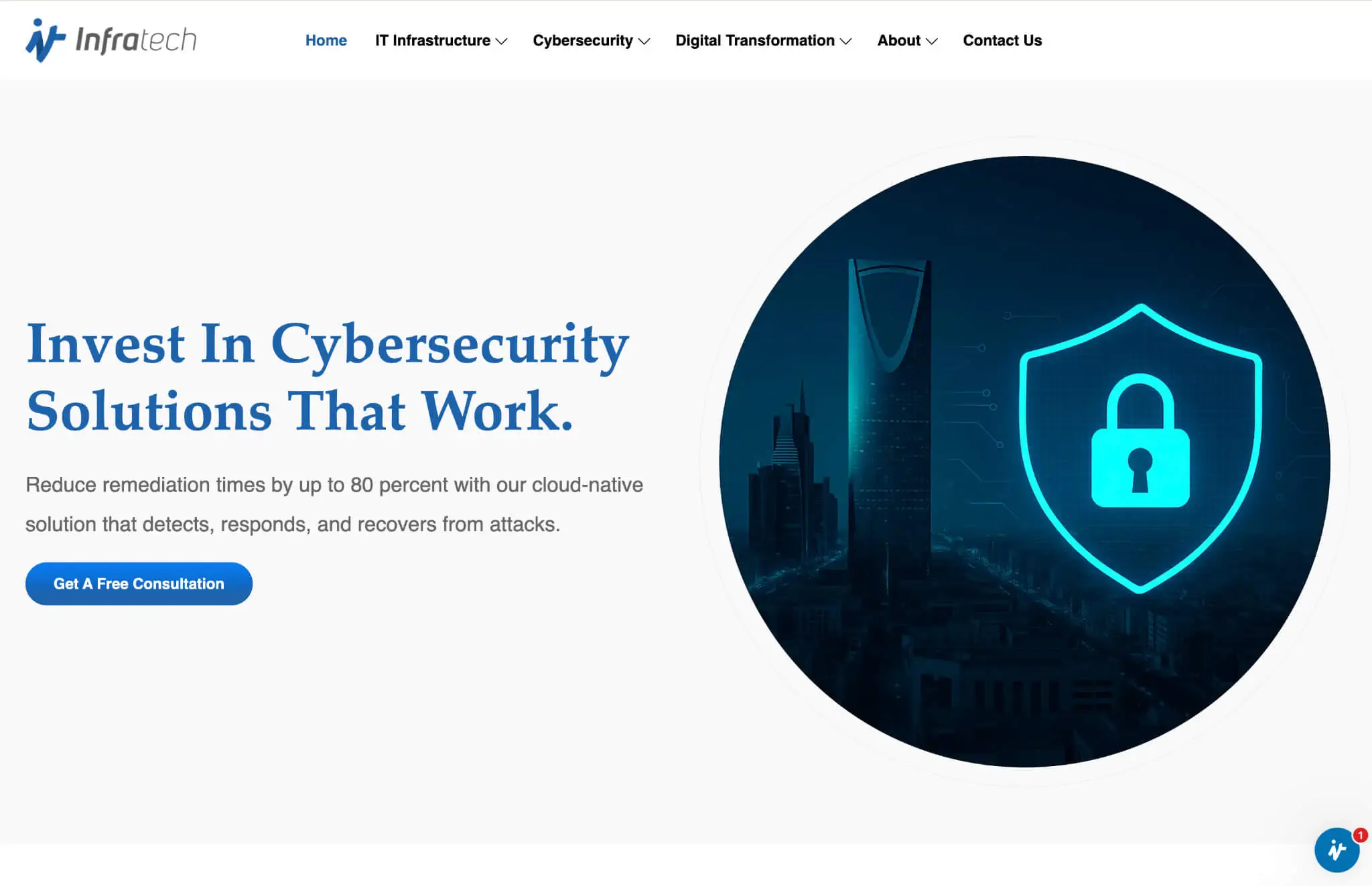 Infratech official website