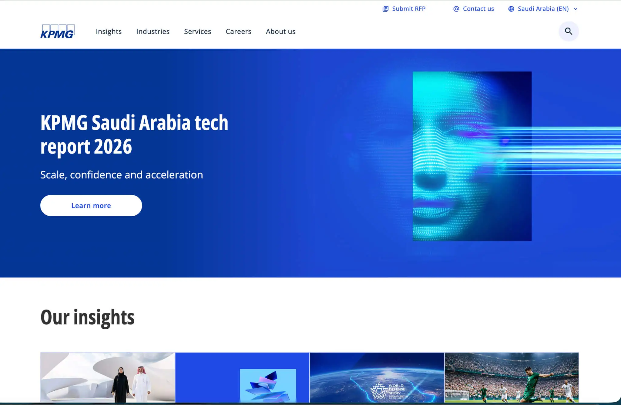 KPMG Saudi Arabia official website