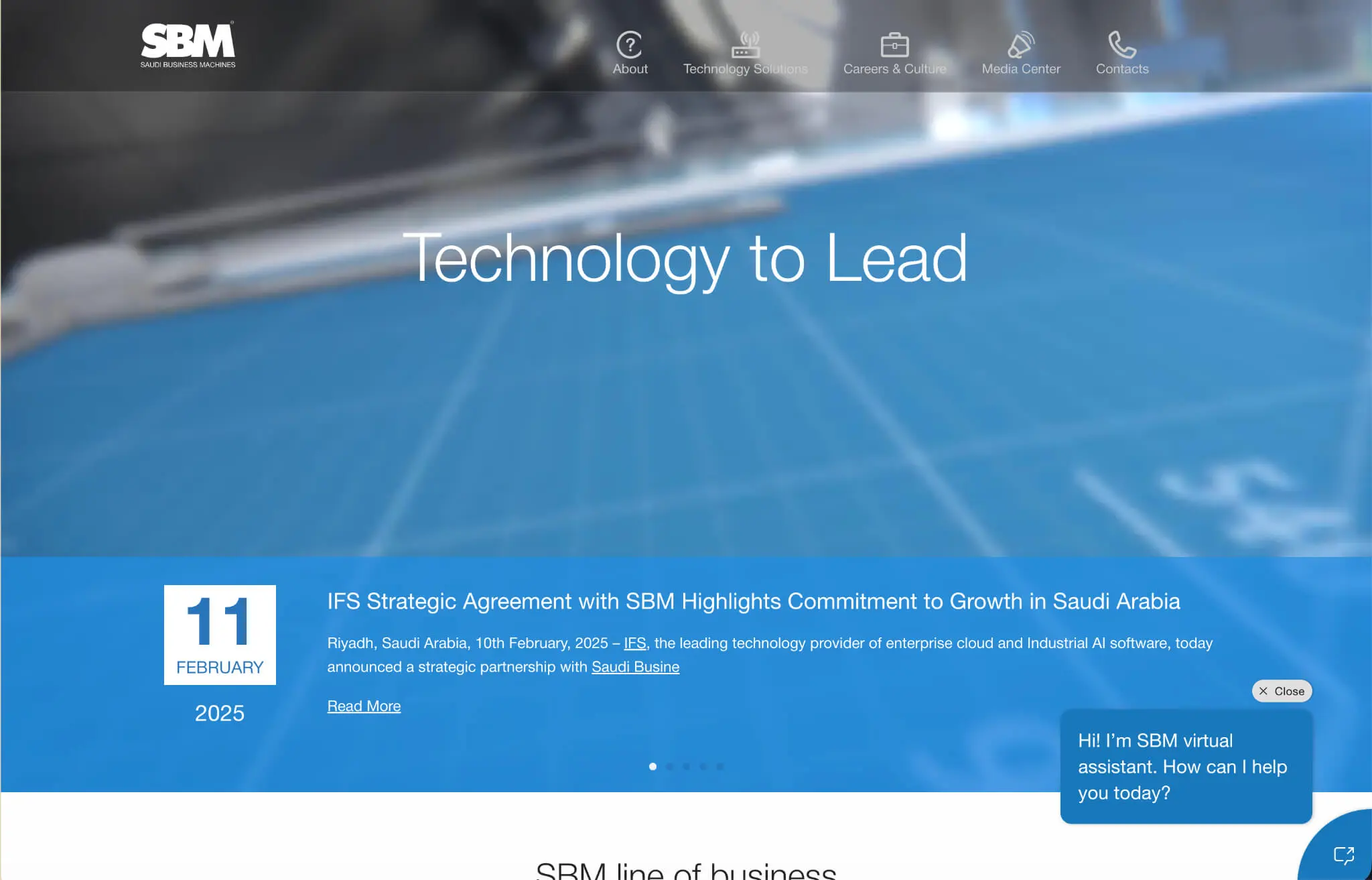 Saudi Business Machines official website