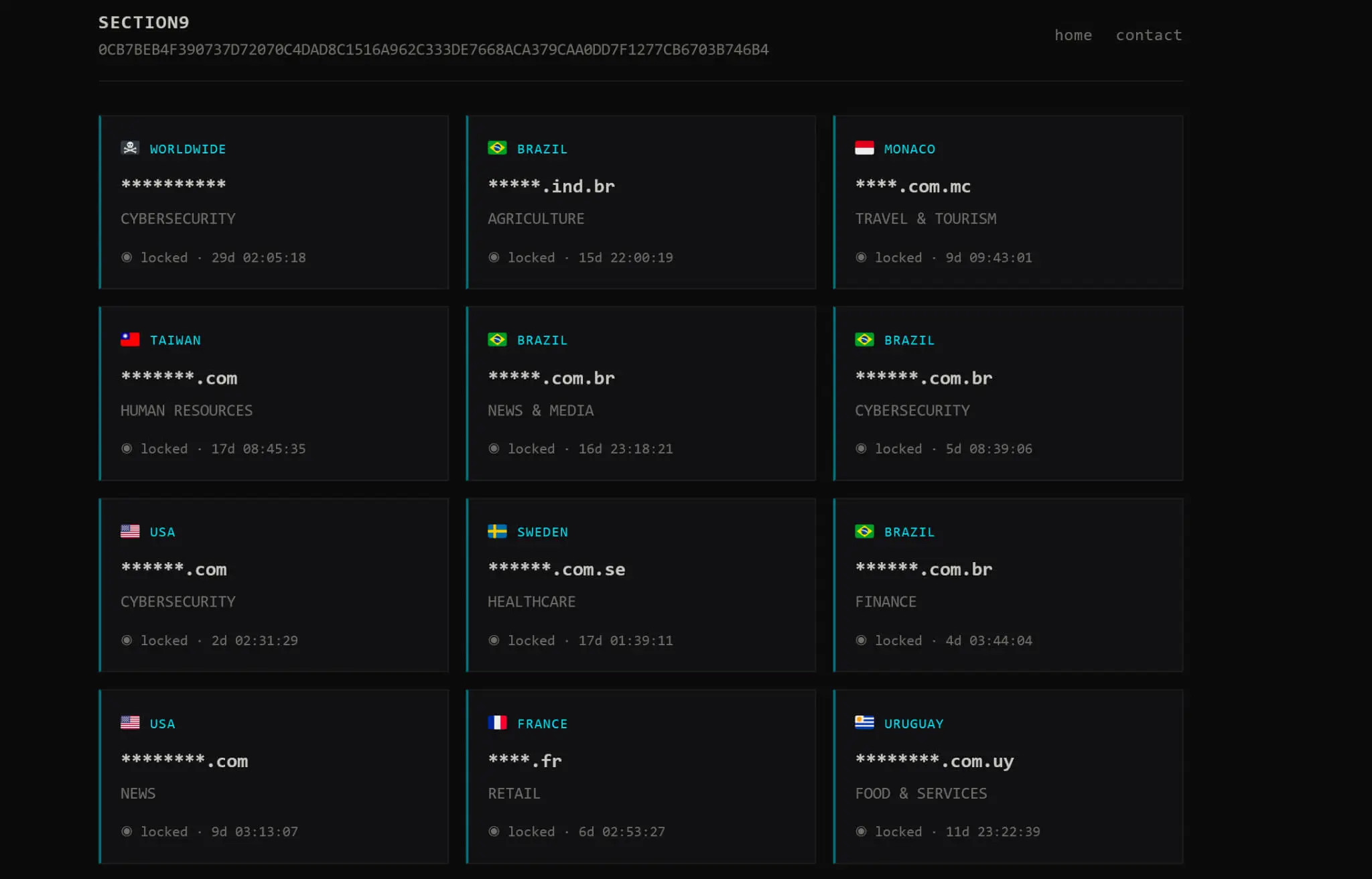 Section9 Data Leak Site