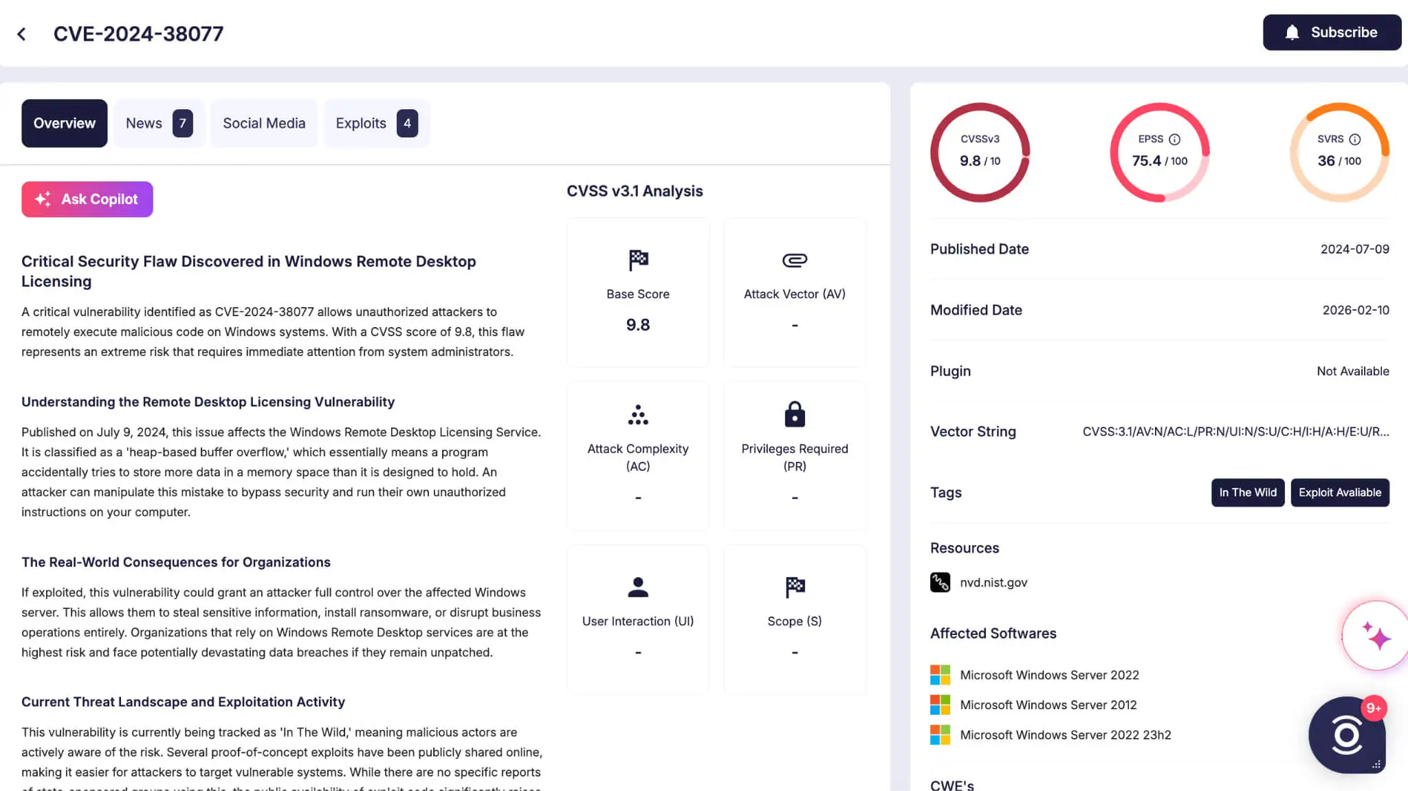 cve 2024 38077 exploit sale windows server compromise