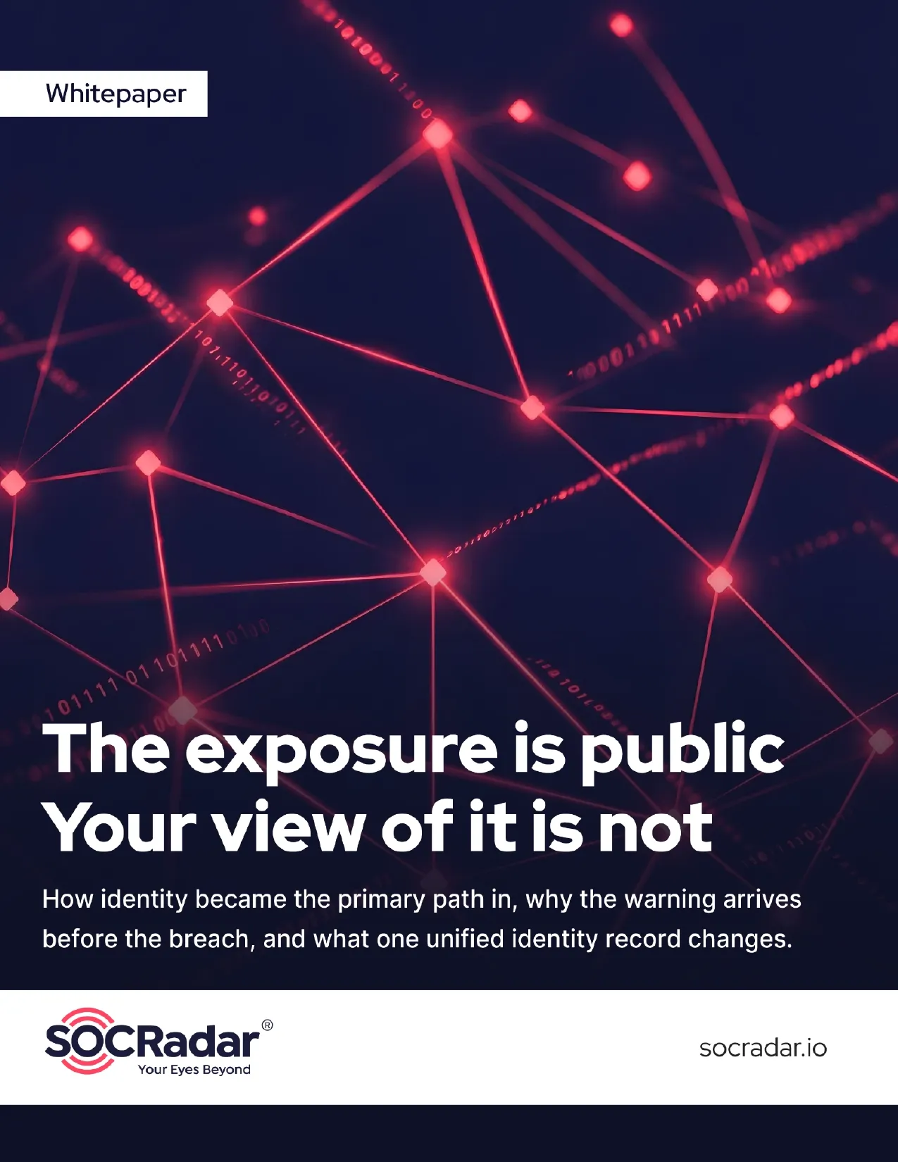 SOCRadar® Cyber Intelligence Inc. | The Exposure Is Public: Why Identity Risk Goes Unseen