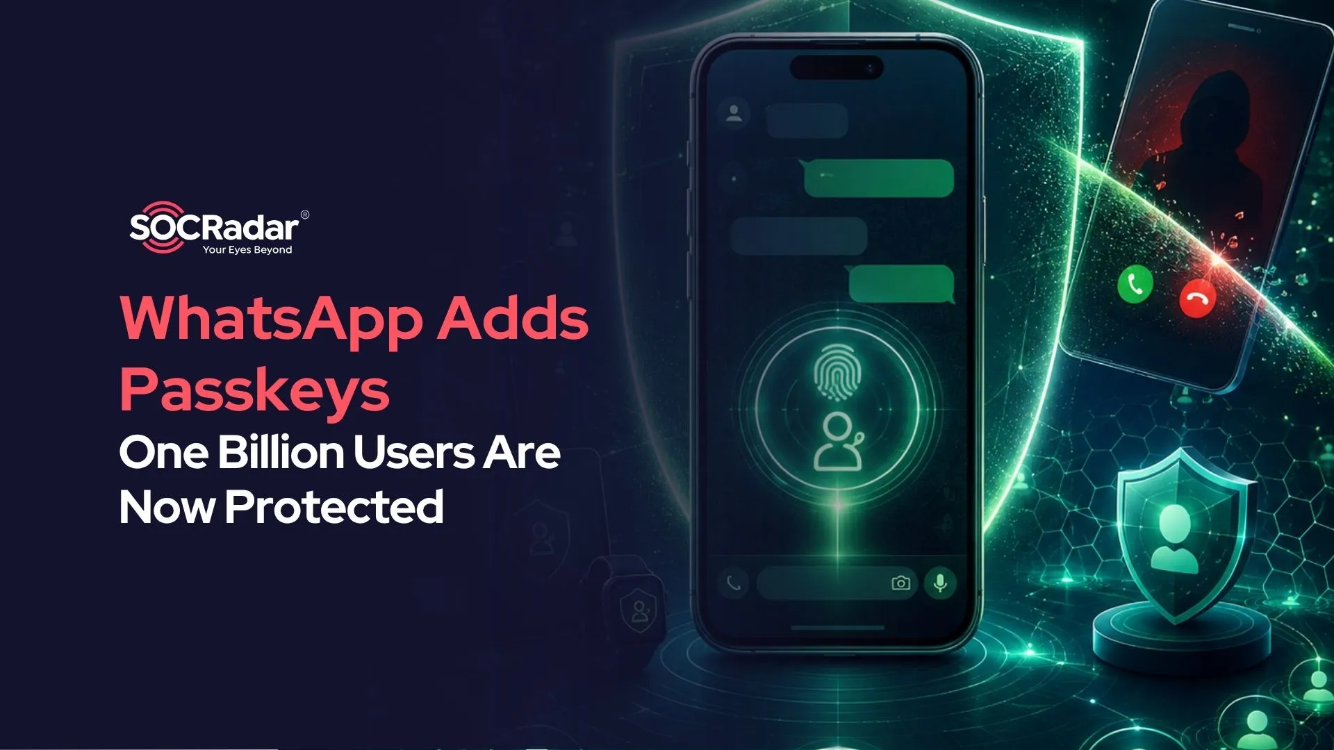 SOCRadar® Cyber Intelligence Inc. | WhatsApp Says One Billion Users Are Now Protected by Passkeys