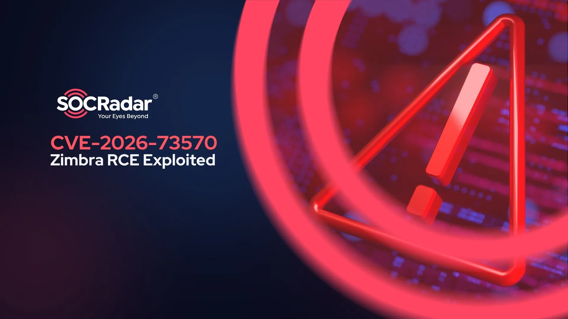 SOCRadar® Cyber Intelligence Inc. | CVE-2026-73570: Zimbra RCE Exploited