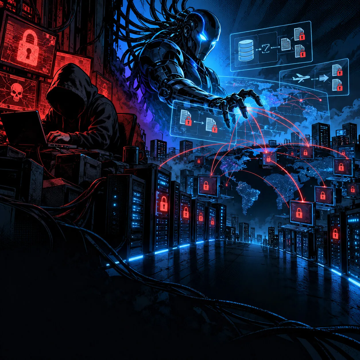 ai agent runs full extortion campaign end end